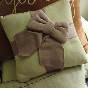 Vintage Wedding Ring Pillow Handmade 1950s Ring Pillow